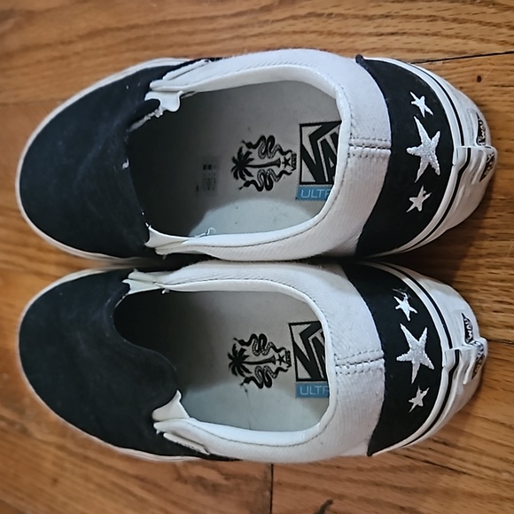 Vans Surf Supply x Slip-On Platform SF Sneaker Karina Black Womens Shoe … - Picture 1 of 5